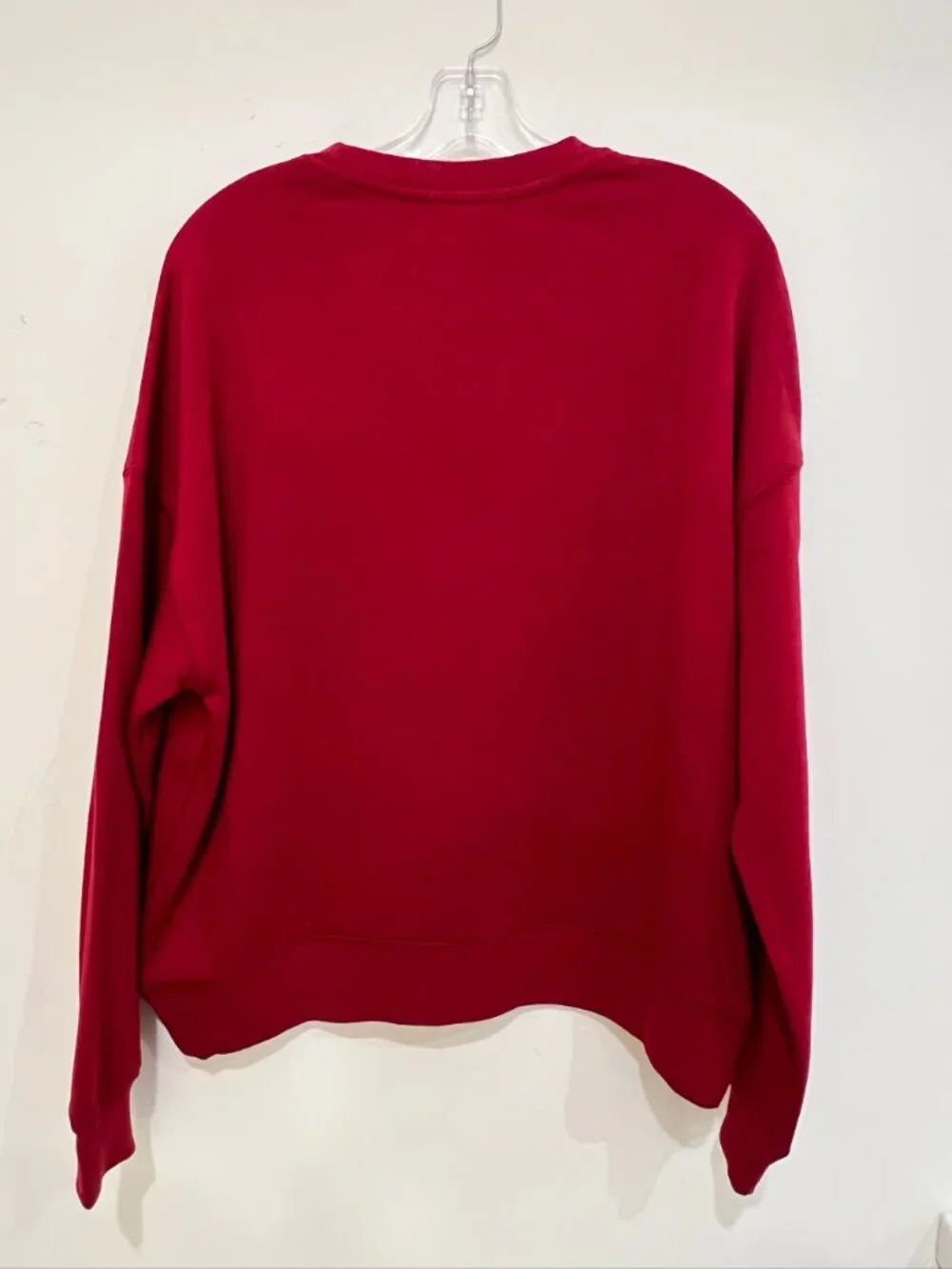 Mighty Fine American Flag sweatshirt Women Size M Red